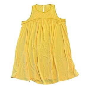 Loft Beach women’s swim cover up, marigold yellow, XL